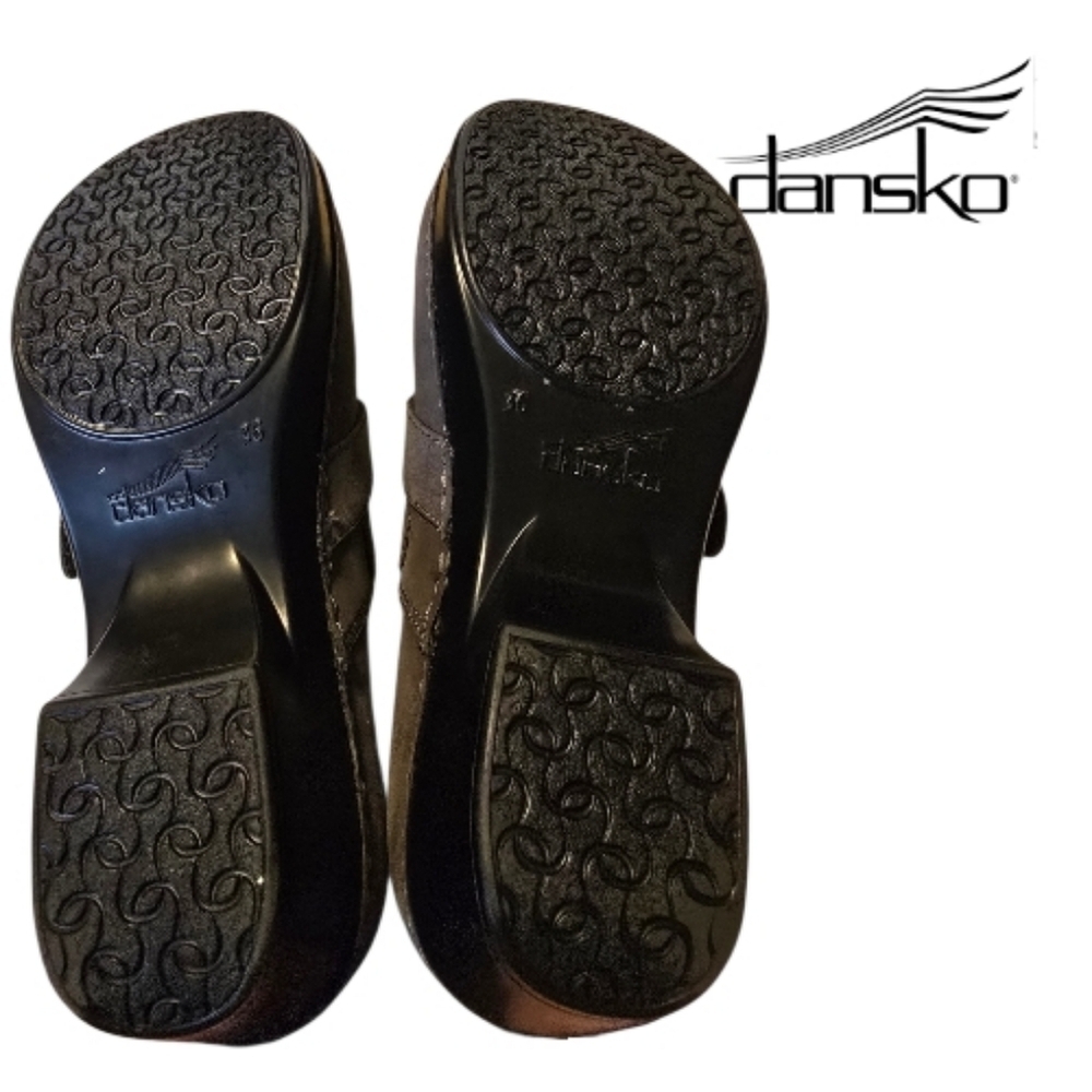 DANSKO Tamara Clogs Charcoal Gray Size 36 (5.5-6) - Picture 8 of 9